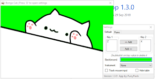 Is There A Way To Remove The Background And Only Have A Transparent Background For Obs Issue 1 Punyflash Bongo Cat Github