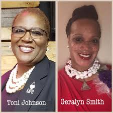Congratulations to Stone Mountain-Lithonia Alumnae Chapter as the recipient  of the “Distinguished Violet Reclamation Award”, Toni Johnson for the  Outstanding Alumnae of the Year Award and Geralyn Smith for being selected  for