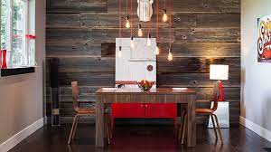 Coming in eight different styles including brick and wood grain, plus our. 15 Delightful Dining Rooms With Wooden Wall Panels Home Design Lover