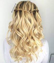 40 Flowing Waterfall Braid Styles Waterfall Hairstyle Waterfall Braid Hairstyle Long Hair Styles