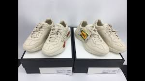 Rhyton Gucci Logo Leather Sneaker Youtube Gucci 's contribution to the chunky sneaker trend is back in a fitting colorway. rhyton gucci logo leather sneaker