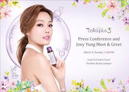 Collagen is a type of protein found in our body which gives our skin the youthful glow and elasticity that we love. Jazzy Group On Twitter The Gorgeous Pop Star Joey Yung Will Made A Special Appearance At Pavilion Kuala Lumpur Level 2 Centre Court As Brand Ambassador For Nh Colla Plus On 4th