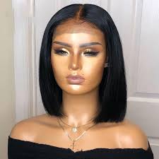 Brazilian wig is made with 100% unprocessed virgin brazilian hair,the brazilian hair is soft and smooth in good texture,it is easy to care,manage and can be dyed or put heat on in good. 150 4x4 Short Bob Lace Closure Wig Human Hair Wigs For Women Remy Brazilian Hair Bleached Knots Pre Plucked With Baby Hair Human Hair Lace Wigs Aliexpress