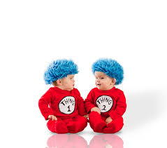 Dr Seuss S Thing 1 And Thing 2 Baby Costume Pottery Barn Kids