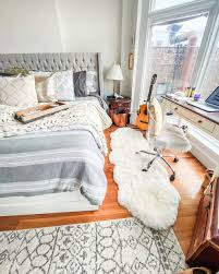 Below, take a cue from these other small spaces to discover more tips to make your small apartment or space feel larger. New York City Apartment Bedroom Tour Olivia Shea Style