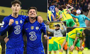 Norwich 1-3 Chelsea: Blues put their off-field turmoil to one side in  Premier League win | Daily Mail Online