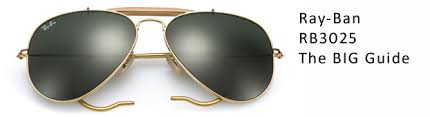 Ray Ban Rb3025 Aviator Sunglasses Guide Size Guide
