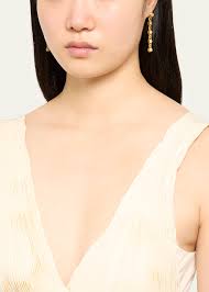 DARIUS Diamond Signature Chain Earrings