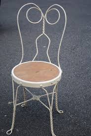Vintage Icecream Parlor Vanity Chair On Craigslist Central Nj Wrought Iron Furniture Parlor Chair Vanity Chair