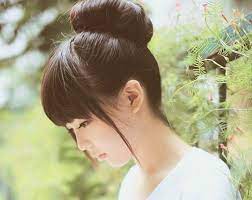 Messy Bun Hair Styles Asian Hair Kawaii Hairstyles