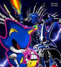 Ultimate Metal Form By Mortdres On Deviantart Sonic Fan Art Dragon Ball Art Hedgehog Art