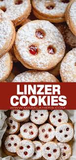 Vanilla 1 egg, separated 1 1/4 c. Austrian Linzer Cookies Recipe Video Masalaherb Com