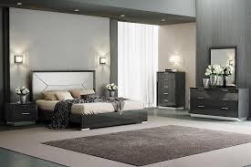 Monte carlo modern bedroom set in grey lacquer finish. Modern Grey Lacquer Queen Size Bedroom Set 3pcs Made In Italy J M Monte Leone Walmart Com Walmart Com