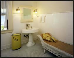 elements of a vintage bath cove