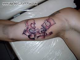 simpsons tattoo tattoos by marc www nolimit tattoo com steven rohner flickr