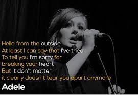 Adele Quotes The Best Lyrics And Lines From 19 21 And 25
