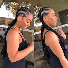Cornrow braided hairstyles require a unique ability to braid hair close to the scalp to create cool designs and beautiful styles. 21 Bohemian Feed In Braids You Must See Stayglam