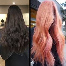 Gorgeous coral hair color trend on long hair. Pantone S Color Of 2019 Is Living Coral Here Are 6 Formulas