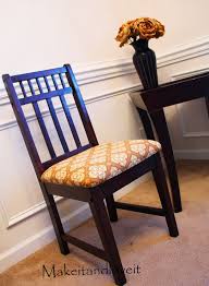 Decorate My Home Part 2 Chair Facelift Refurbished Chairs Dinning Room Chairs Refurbished Furniture