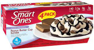 Weight watchers smart ones smart anytime chicken with honey bbq sauce smart mini wraps, 8 oz. Weight Watchers Smart Ones Peanut Butter Cup Sundae Shop Waffle Bowls Cones At H E B