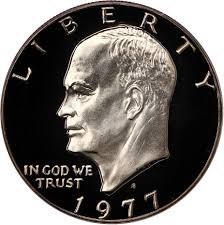 Prices for some key date ike dollars reach into the thousands of dollars. 1977 S Clad Eisenhower Dollar Proof Pricing Guide The Greysheet