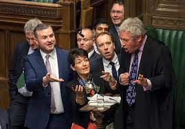 Mit diesem ruf interveniert parlamentssprecher john bercow, wenn es im britischen we asked john bercow, speaker of the house of commons, to explain how he keeps order in the. John Bercow Shouting For Order Amid Chaos Is Brexit S Surprise Star And Villain The New York Times