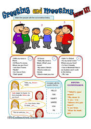 Greetings English For Beginners Elementary School Reading How To Introduce Yourself