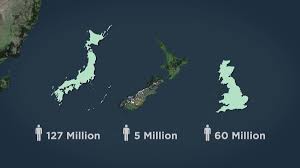 世界地図を見ただけではわからない「国のサイズ」とは？ - GIGAZINE