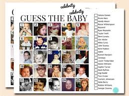 We did not find results for: Free Guess The Celebrity Baby Game Instant Download Baby Shower Ideas 4u