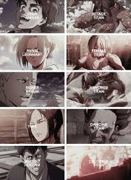 Its Not Dancing Titan Its Jaw Titan Nah I D Agree With That One It S The Attack Titan I D Say Is Wrong Eren S Actually The Rog Attack On Titan Titans Anime Theres just something about levi protecting erenpic.twitter.com/asr0bqjlbb. its not dancing titan its jaw titan