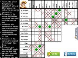 In this logic puzzle, you have to fill the grid using all the given greek letters. Logic Grid Puzzles Classic Deductive Brain Problems Grid Puzzles Logic Puzzles Logic