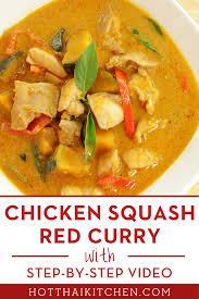 Thai Red Curry Chicken Recipe Video Tutorial Recipe Easy Asian Recipes Curry Recipes Homemade Curry Recipe