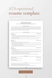 Executive Resume Ats Friendly Resume Template Instant Etsy Video Video In 2021 Resume Template Executive Resume Template Resume Design Inspiration