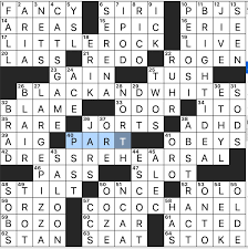 1 doesn't lose 4 klutzes 8 response to a sophomoric joke 14 tolkien creature 15 ___ party 16 spot for a yacht 17 grp. Monday May 31 2021 Diary Of A Crossword Fiend