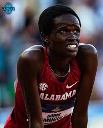 DORIS LEMNGOLE DEMOLISHES THE NCAA RECORD. 😳🔥 The Alabama star ran  8:58.15 to win the women's 3k steeplechase, the fastest time in the world  this year and the first sub-9:00 ever in