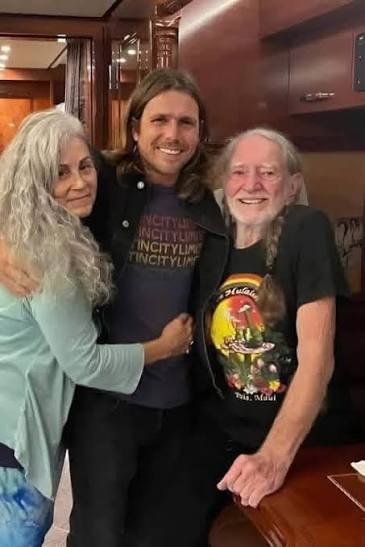 Willie Nelson and his son Lukas.