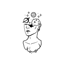 Aesthetic Black And White Galaxy Drawings Die Art Wie Die Linien Gezeichnet Sind Galaxy Drawings Line Art Drawings Art Sketches