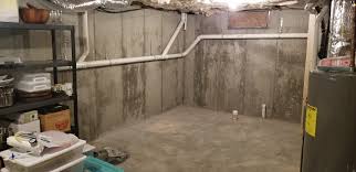 This usually happens when the drain is clogged with debris, or there is some material stuck in the pipe, which is stopping the water from flowing to the drain. Installing Basement Utility Sink And Sewage Pump Diy Home Improvement Forum
