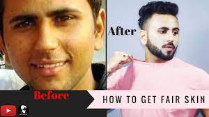 How To Get White Glowing Skin For Men Fast | Get Fair Skin At Home |  Menganic | Mens Trends - Youtube