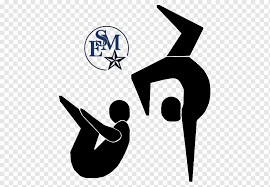 Since then, we have had the opportunity to provide gymnastics and tumbling instruction to thousands of athletes in the capital city area. Artistic Gymnastics Logo Agres De Sport Football Team Gymnastics Angle Text Logo Png Pngwing