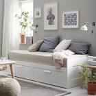 BRIMNES Daybed frame with 2 drawers, whiteTwin Ikea