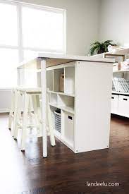 Heather, who shares the newport beach, california, townhome with her husband and dog, found herself with a. 29 Ikea Kallax Hacks You Need To See Updated 2021 Craft Room Tables Ikea Storage Ikea Diy