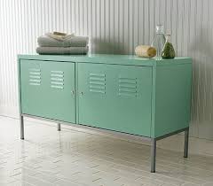 Colourful Transformations Made Quick Easy And Cheap With New Rust Oleum 2x Spray Paint The Interiors Addict Ikea Ps Cabinet Ikea Metal Cabinet Locker Furniture