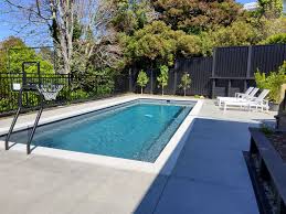 The Reflection 10m In Graphite Grey Rectangular Pool Swimming Pools Outdoor Decor