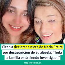 🔴 Carla Hernández, la nieta de María Ercira Contreras, se refirió a la  carpeta investiga del caso que busca dilucidar el paradero de su abuela,  quien se encuentra desaparecida desde hace casi