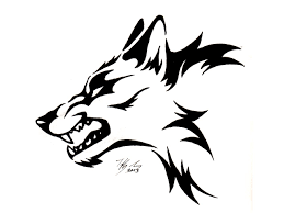 Tribal drawing ideas at getdrawings com free for personal. Angry Tribal Wolf Tattoo Design Wallpaper Tribal Wolf Tattoo Tattoo Design Drawings Wolf Head Drawing