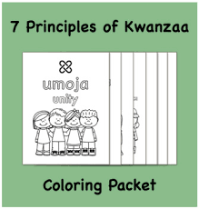 By leah asmelash, cnn updated 1:56 pm est, thu december 26, 2019. 7 Principles Of Kwanzaa Coloring Packet By Mimi S Book Nook Tpt