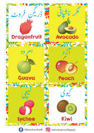 Printable urdu comprehension worksheets for grade 2 pdf. Colorful 2 In 1 Fruit Flash Cards With Both English And Urdu Names Download Pdf Here Https Obsidiansofteducation Blogspot Com 2020 10 Learn Fruits In Urdu Html Cut Chart Paper Or Recycled Cardboard In A4 Size Print The Fruit Names