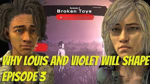 Louis and Violet Importance