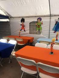 Celebrating the 30th anime anniversary of the series that brought us goku! Dragon Ball Z Birthday Party Ideas Photo 8 Of 23 Catch My Party